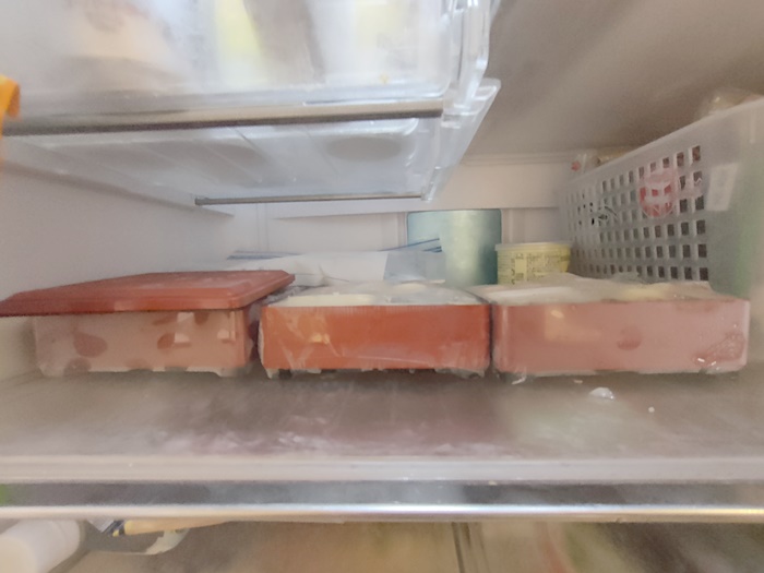 らでぃっしゅぼーやのおせち冷蔵庫にて解凍2